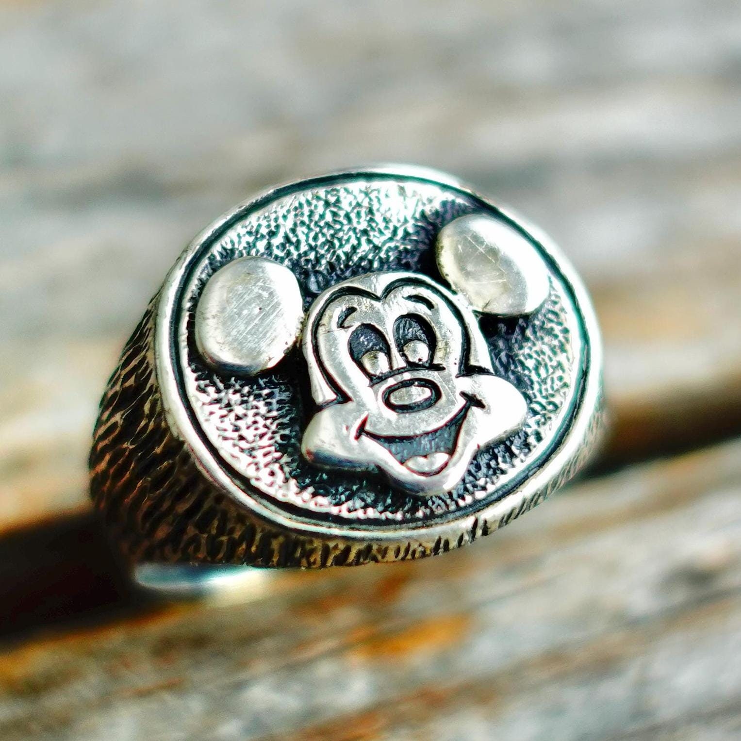 Vintage mickey ring - Etsy 日本