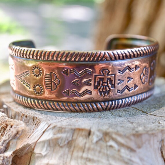 copper bell bracelet