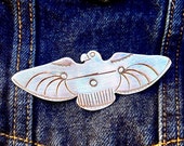 Thunderbird Pin in Sterling Silver Fred Harvey Style Native American