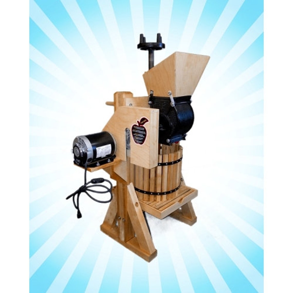 Homesteader Apple Cider Press & Grinder Fruit Pressing Juice Etsy