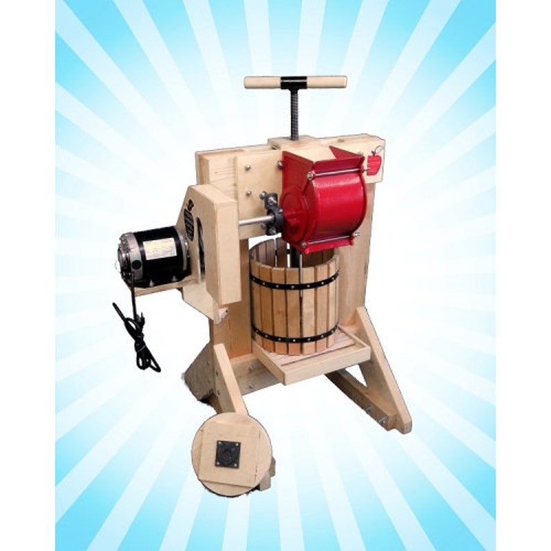 Pioneer Apple Cider Press & Grinder Fruit Pressing Juice Etsy