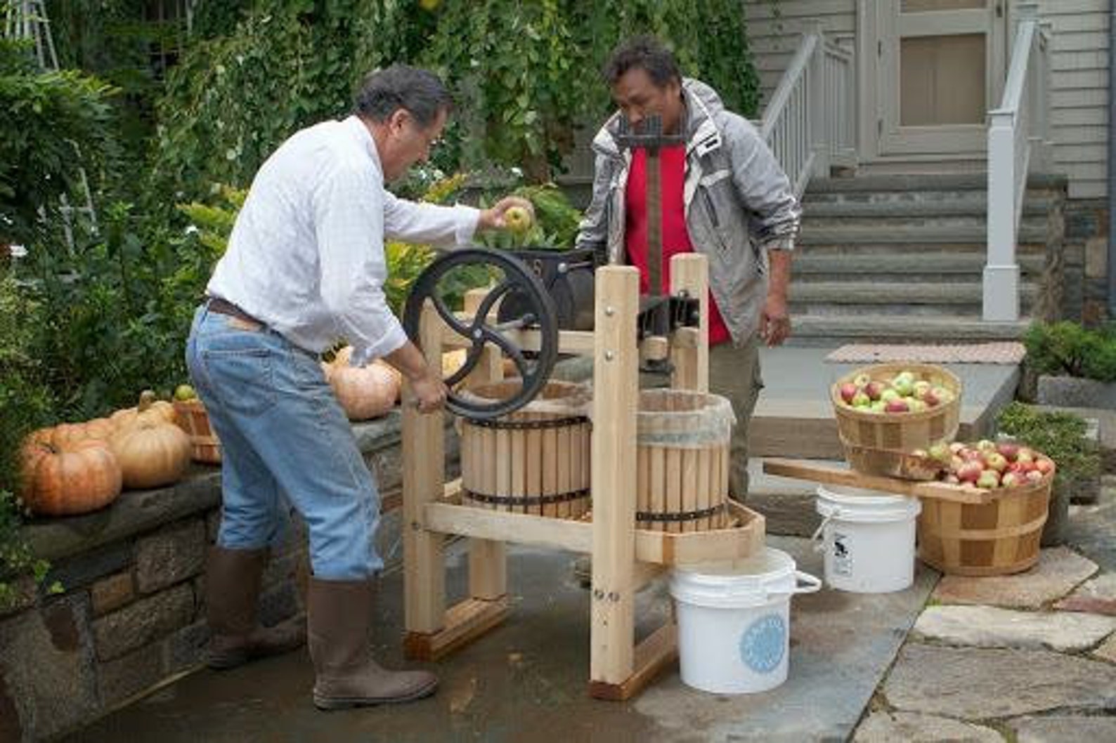 American Harvester Apple Cider Press & Grinder Fruit Pressing Juice Etsy