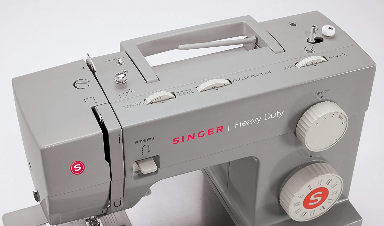 NEW Best Price SINGER Heavy Duty 4452 Sewing Machine With 32 Built-in  Stitches, Metal Frame, Built-in Needle Threader, & Accessory Kit 