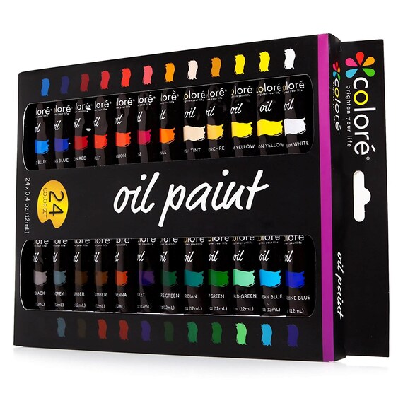 NEW Best Price Colore Oil Paint Set set of 24 FAST SHIPPING 
