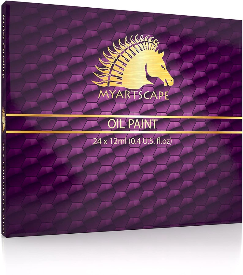 NEW Best Price Oil Paint Set 12ml X 24 Tubes Artists Etsy