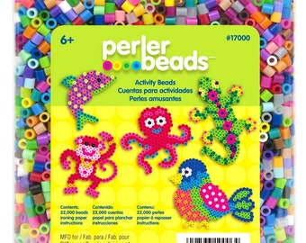 NEW Best Price! Perler Beads 22,000 Count Bead Jar Multi-Mix Colors - FAST SHIPPING!!!