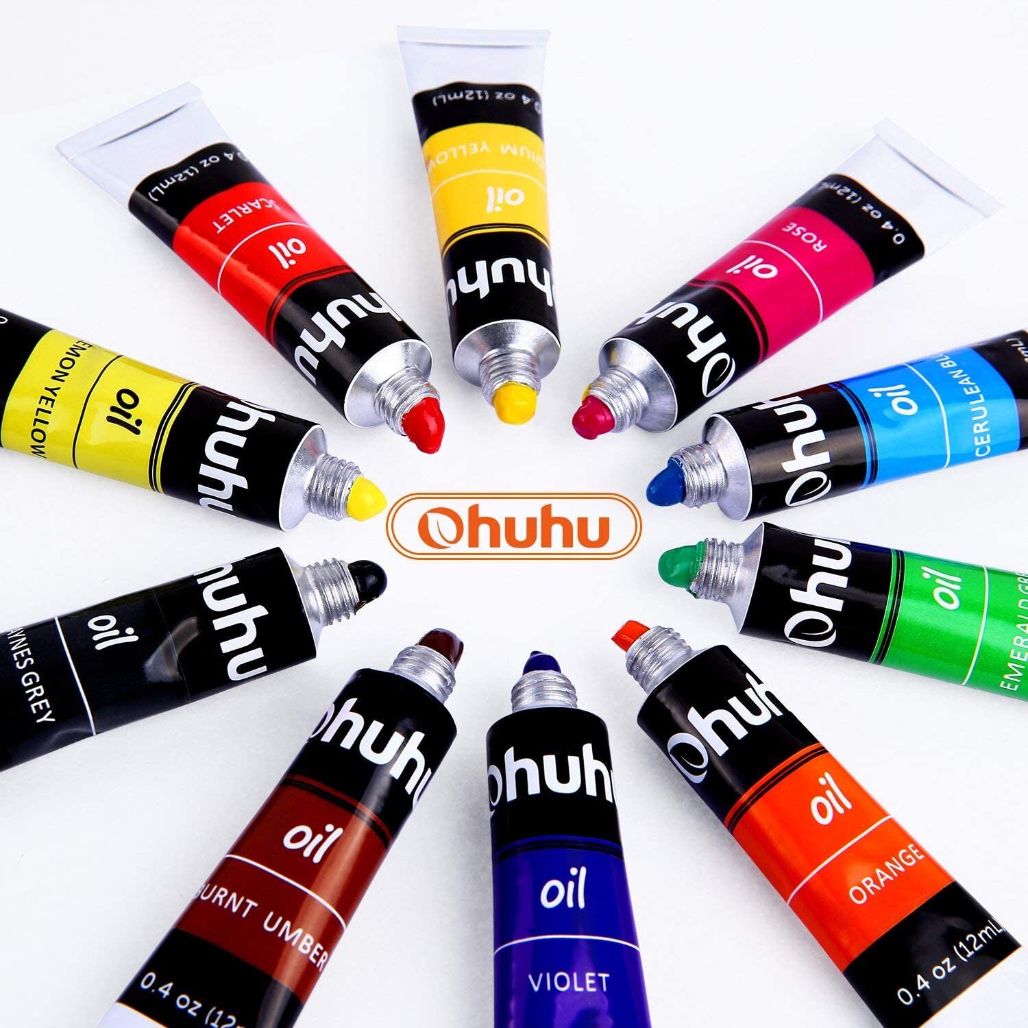 NEW Best Price Oil Paint Set, 24 Oilbased Colors, Artists Paints Oil