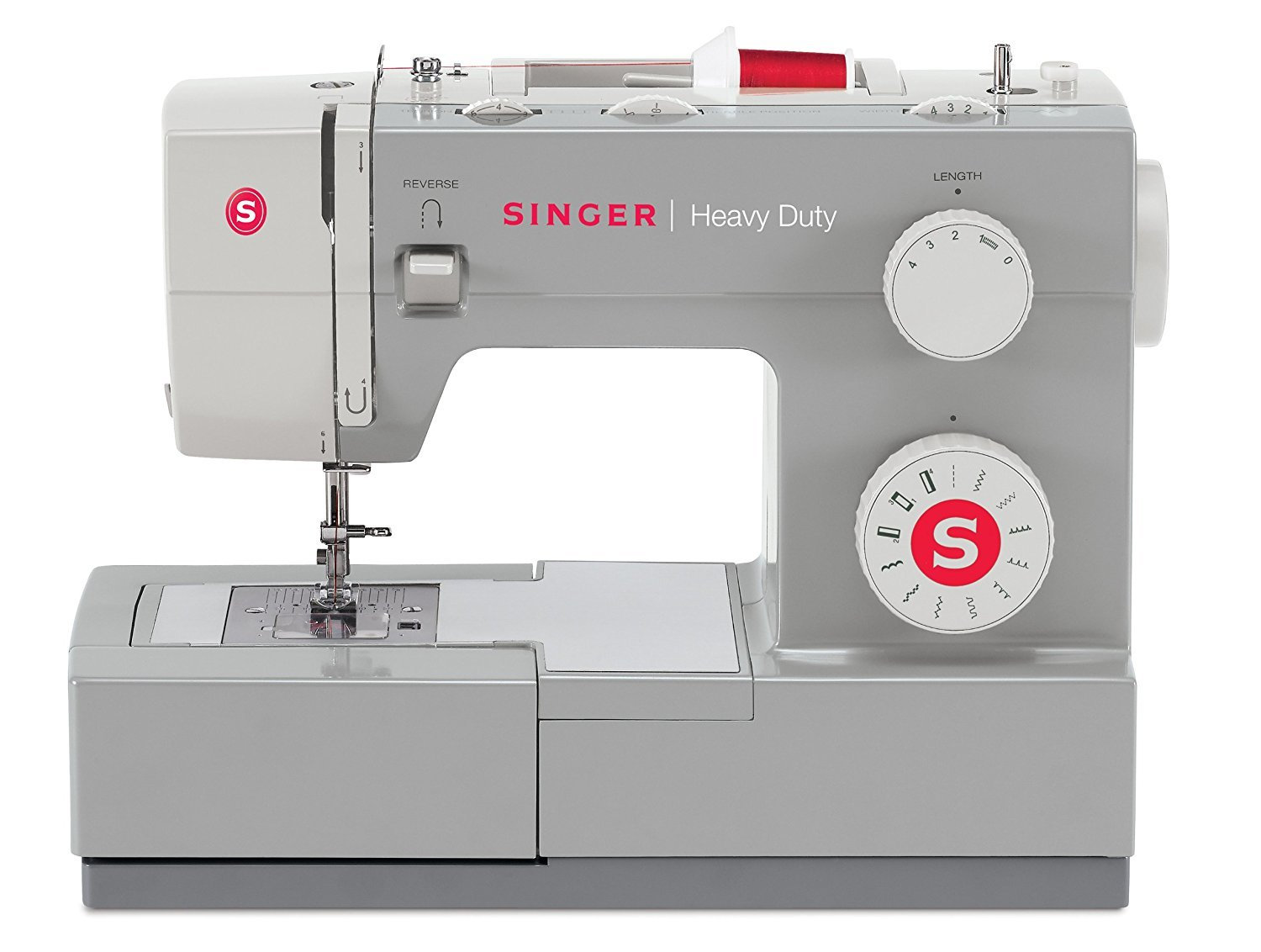 SINGER  Heavy Duty 4452 Sewing Machine , Gray • Welcome to