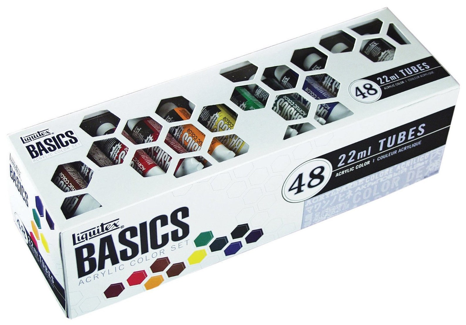 NEW Best Price Liquitex Basics Acrylic Paint Tube 48piece Set FAST