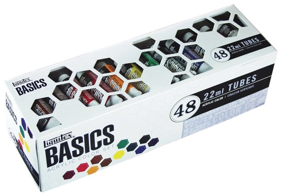 Liquitex Basics 12 couleurs acryliques