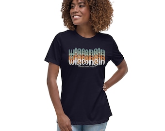 Wisconsin Women's T-Shirt: Midwest Graphic Tee
