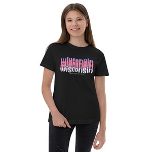 Kids Wisconsin T-Shirt: Badger State Pride, Soft Cotton Tee