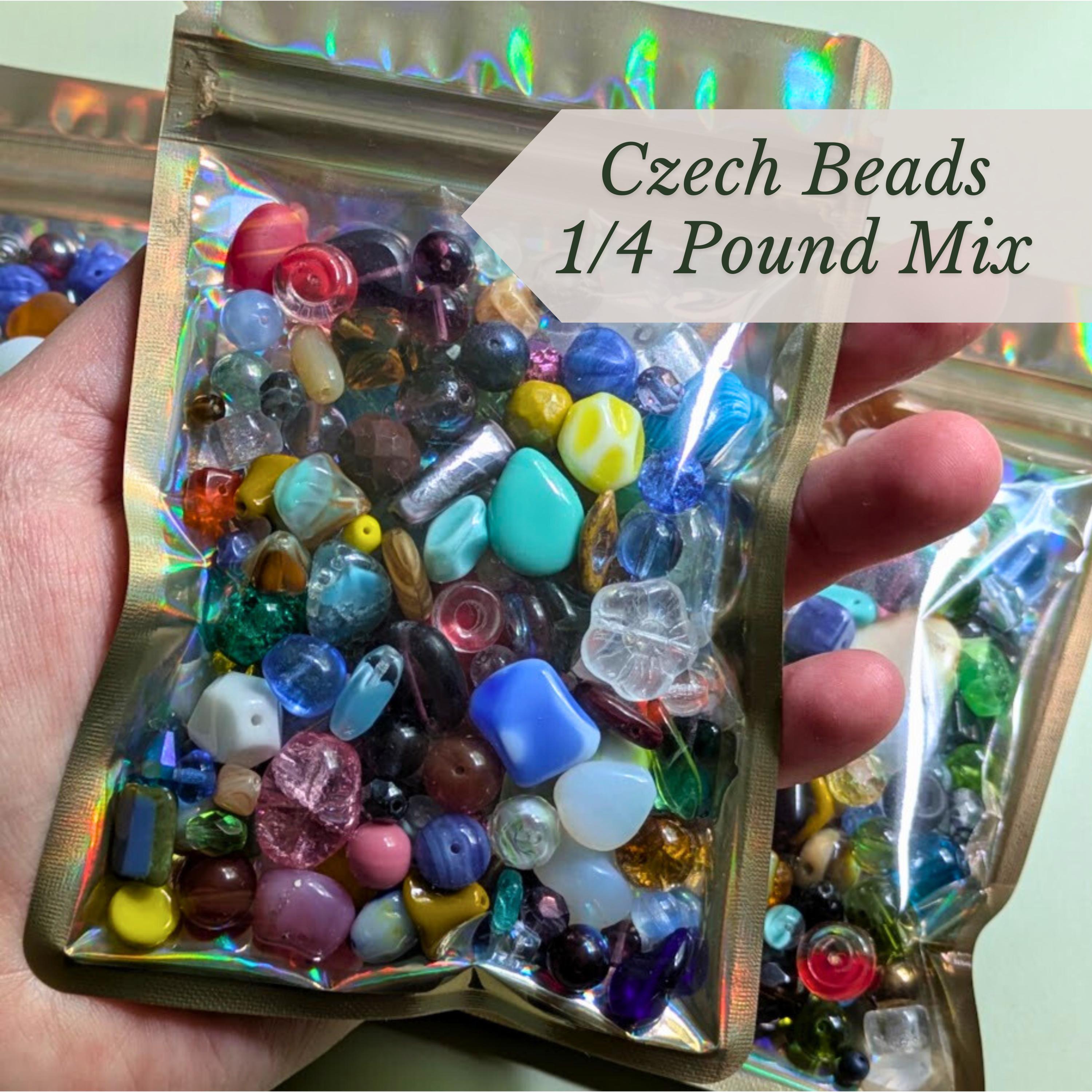 Wholesale Bead Soup for Necklace Lucky Dip Bead Mix Czech Glass Bead Assorted Bag for Jewelry Making Bulk Craft Night Supply DIY Home Decor