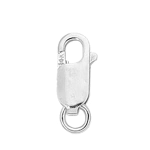14k White Gold Lobster Catch Lock Replacement Small