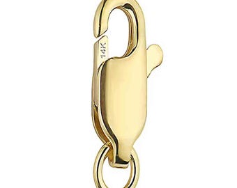 Karabiner Ersatzverschluss 14k Gelbgold 12,5 mm