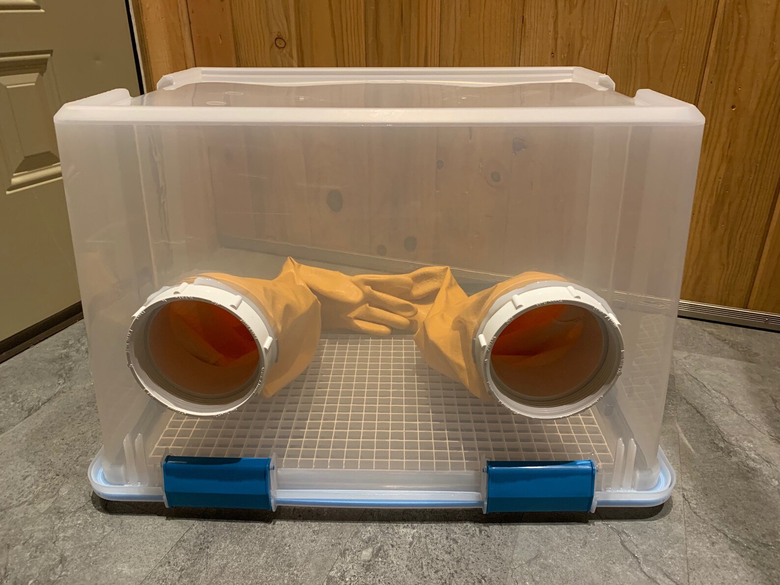 Basic Glove Box for mycology cloningspawningagar 80 Quart. Etsy