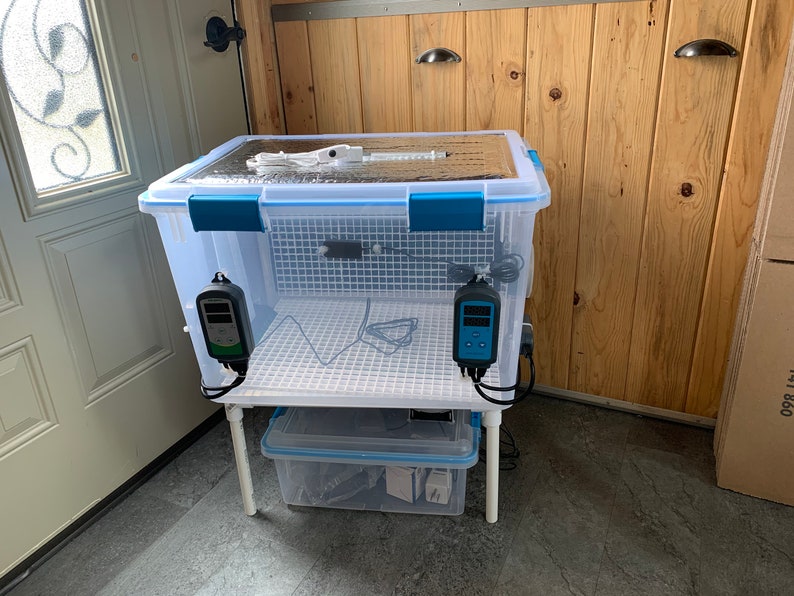 Heated and Humidity controlled Mushroom Grow Chamber 80 Etsy