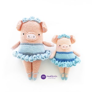 Amigurumi Pattern - Larissa Piggy Dancer