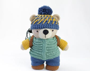 Haakpatroon voor een wandeloutfit - Verkleedkleding Amigurumi PDF