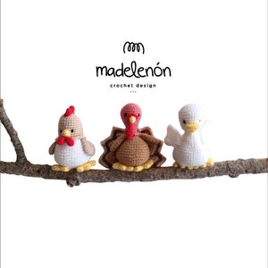 Madelenon PDF Crochet pattern " My Farm 2"
