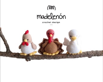 Madelenon PDF Crochet pattern " My Farm 2"