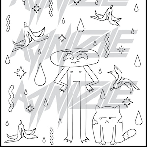 Fed Up Coloring Page