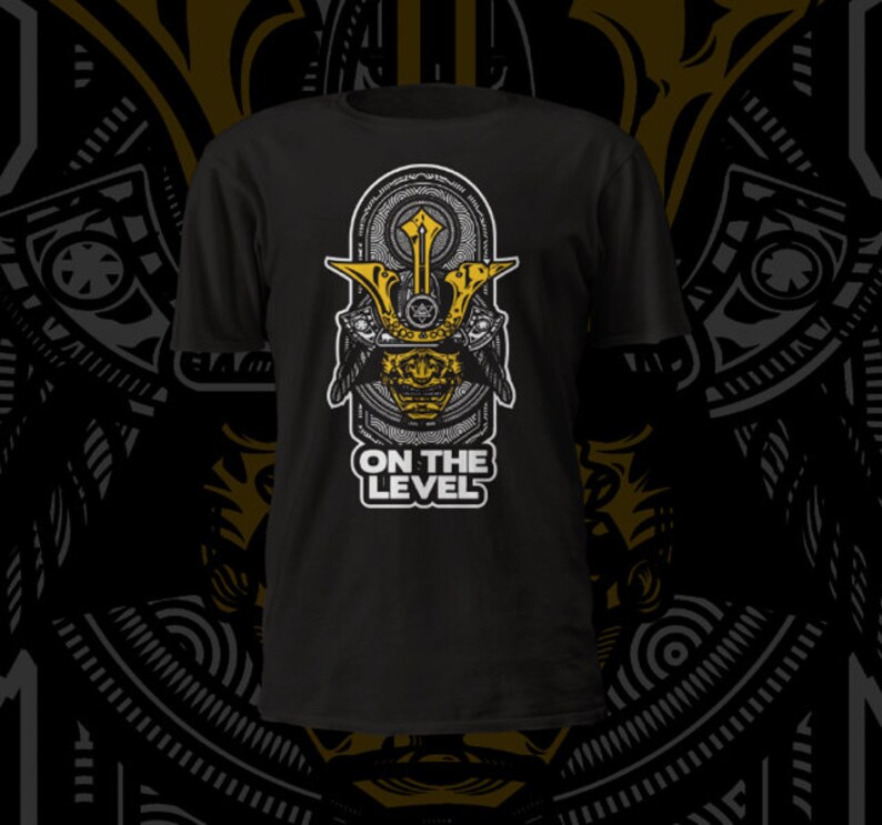 On The Level Samurai tee shirt image 2