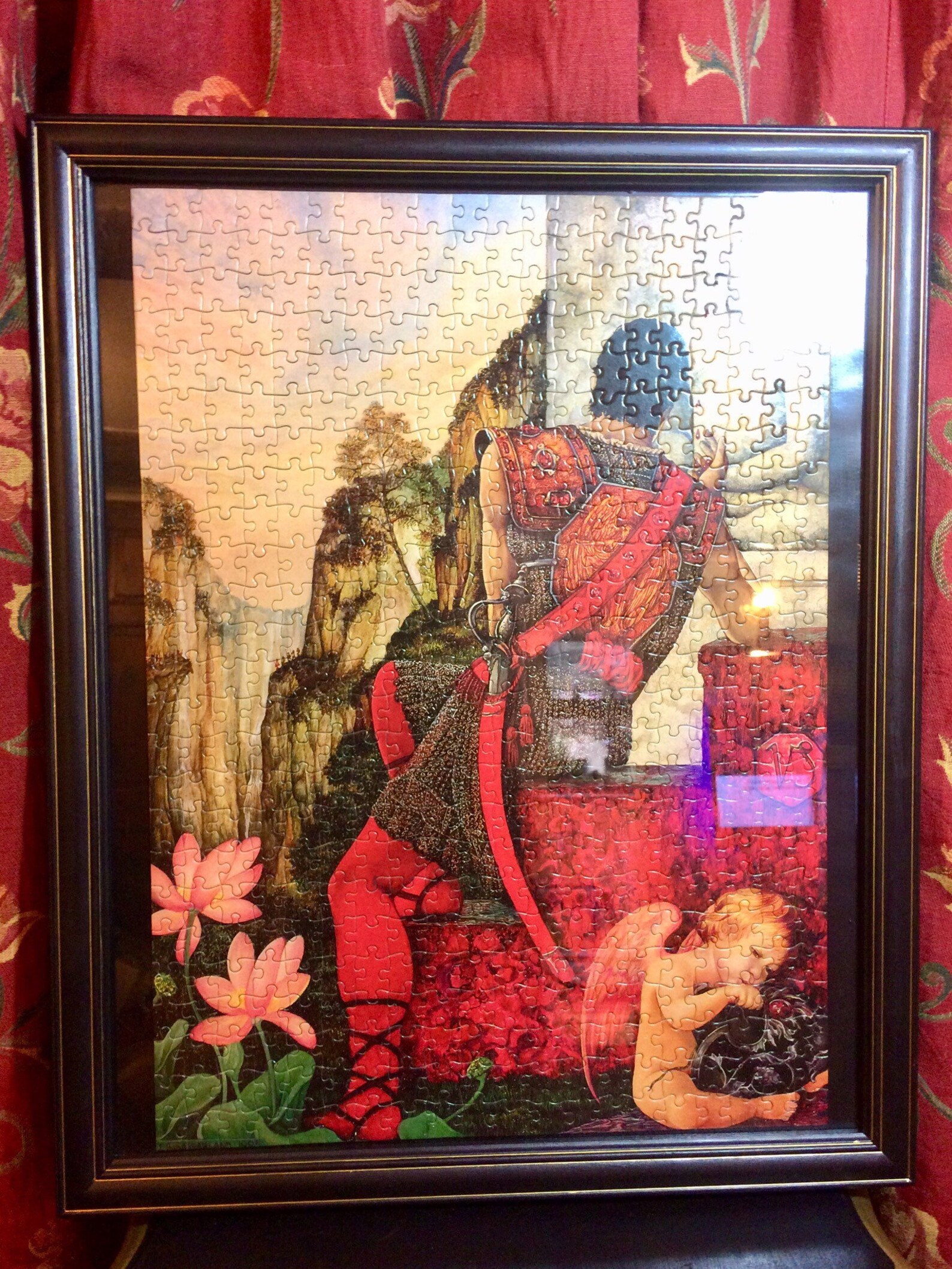 Gifts/ puzzle/ framed puzzle/ fine art/ wall puzzle Etsy