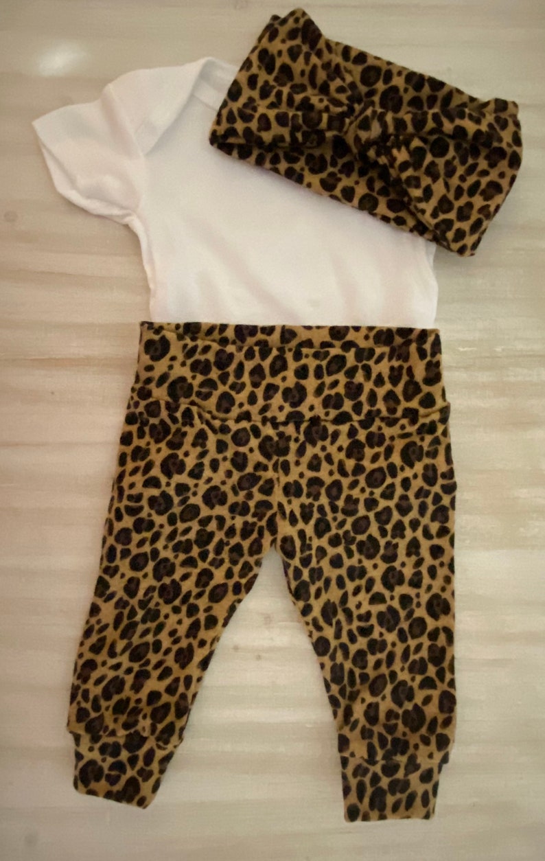 Leopard Newborn Outfit