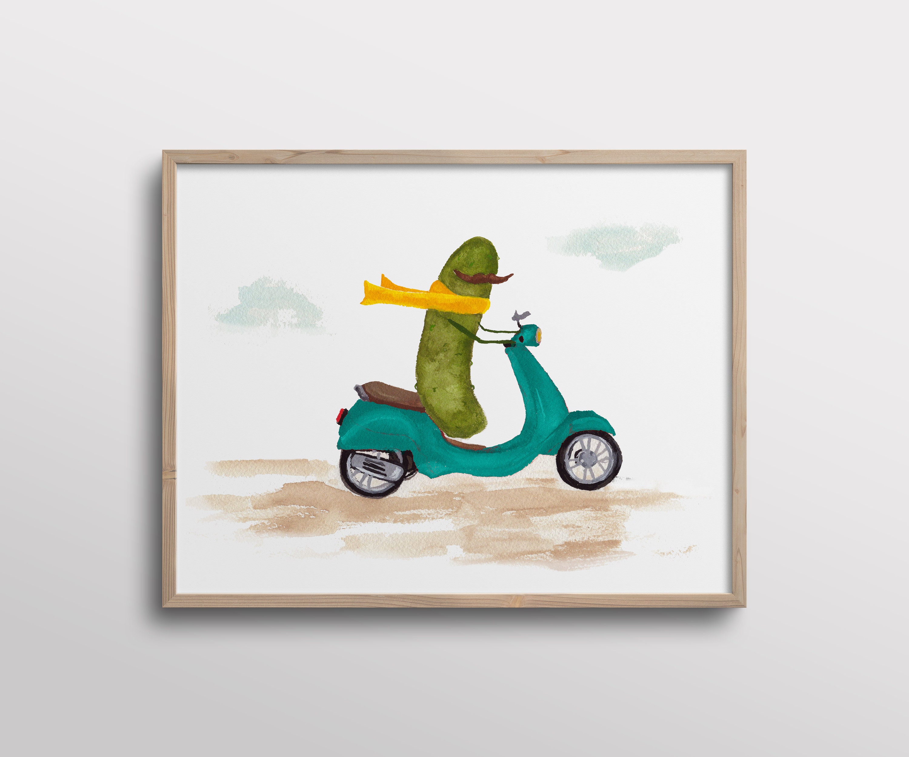 Vespa Flat иллюстрация