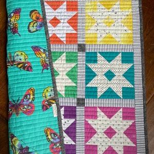Nine Patch Star Mini Quilt Pattern Paper Copy - Etsy