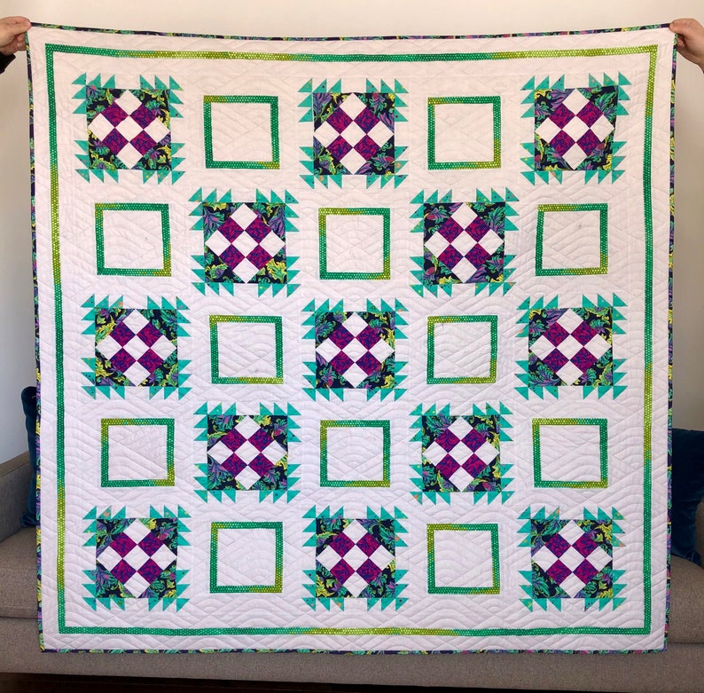 Square Up Quilt Pattern image 1