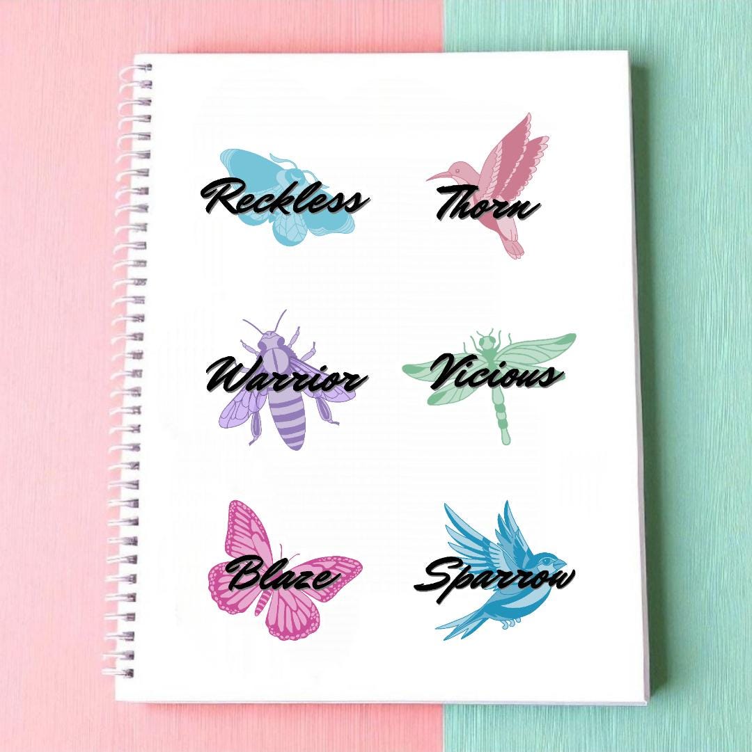 Sutter Sticker Catherine Cowles Series Sticker Sets | Romance Book Inspired Vinyl ...