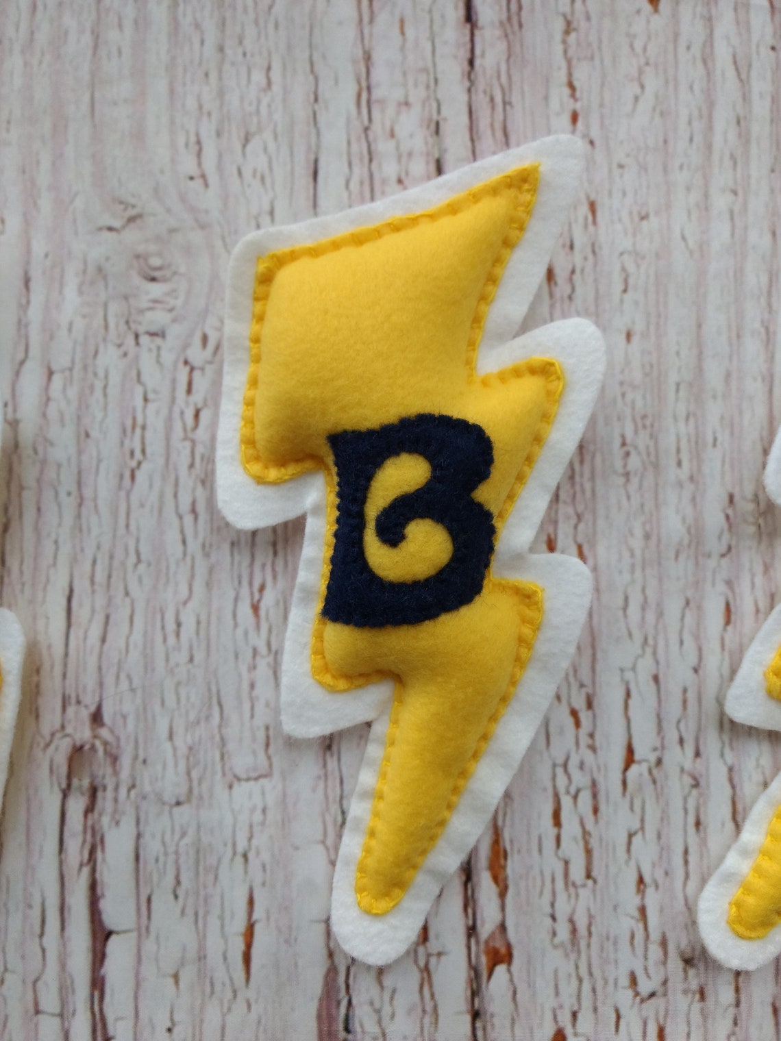 Personalized Lightning Bolts Stuffed Lightning Bolts Felt and Etsy