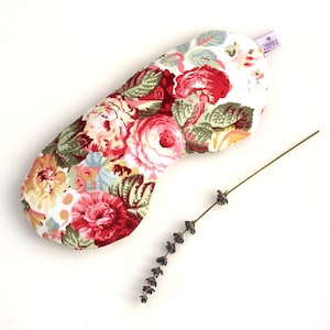 Relaxing Lavender Eye Pillow - Flowers