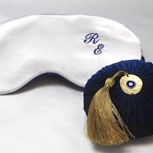 Personalized Embroidered with Initials or Name Relaxing Lavender Eye Pillow