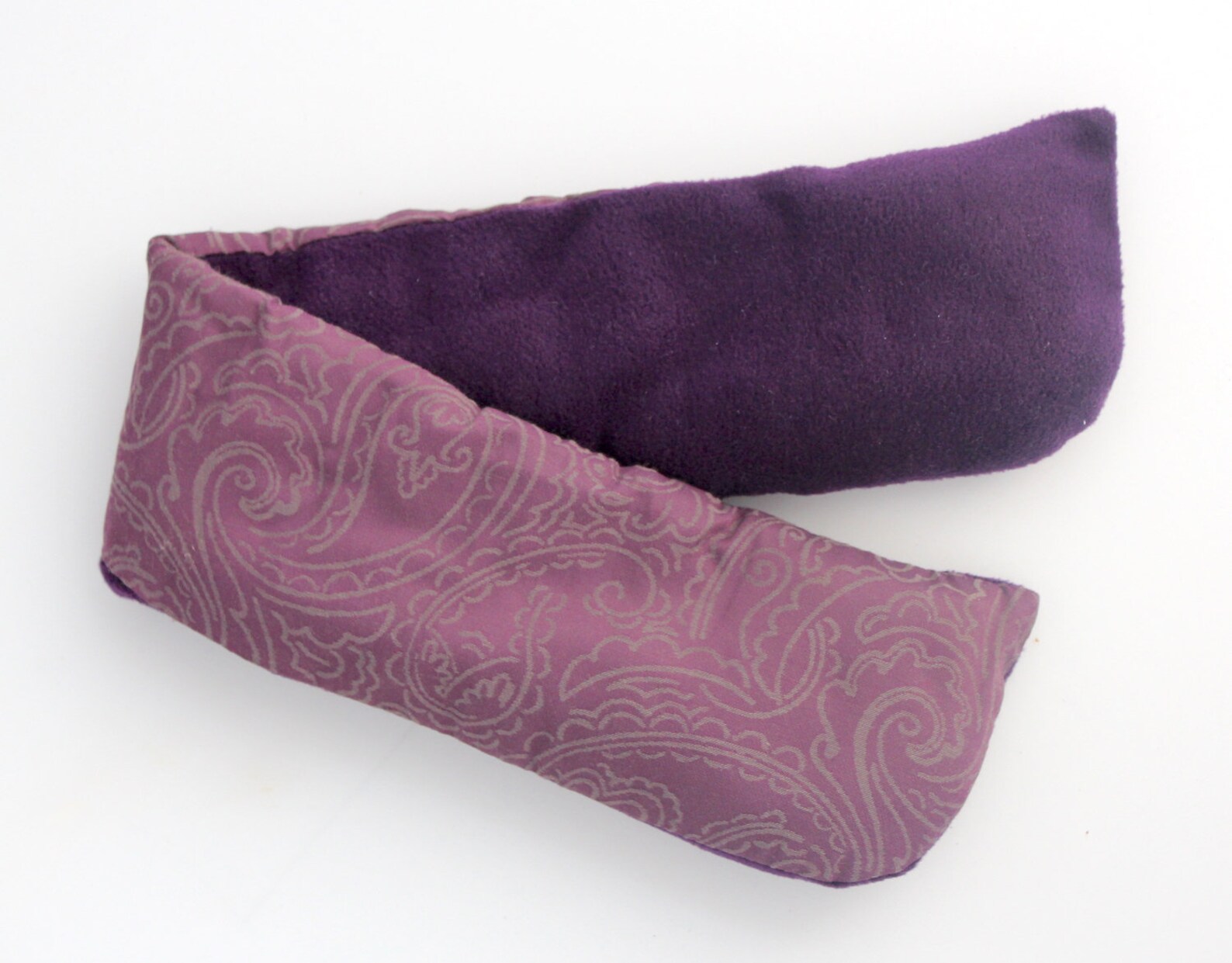 Relaxing Lavender Neck Pillow Purple Embroidery Removable Etsy