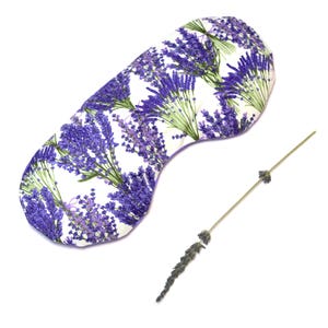 Relaxing Lavender Eye Pillow Lavender Print Aromatherapy Gifting Yoga pillow Organic Herb Sleep Mask Mother&#39;s Day Present Bridesmaids Gift