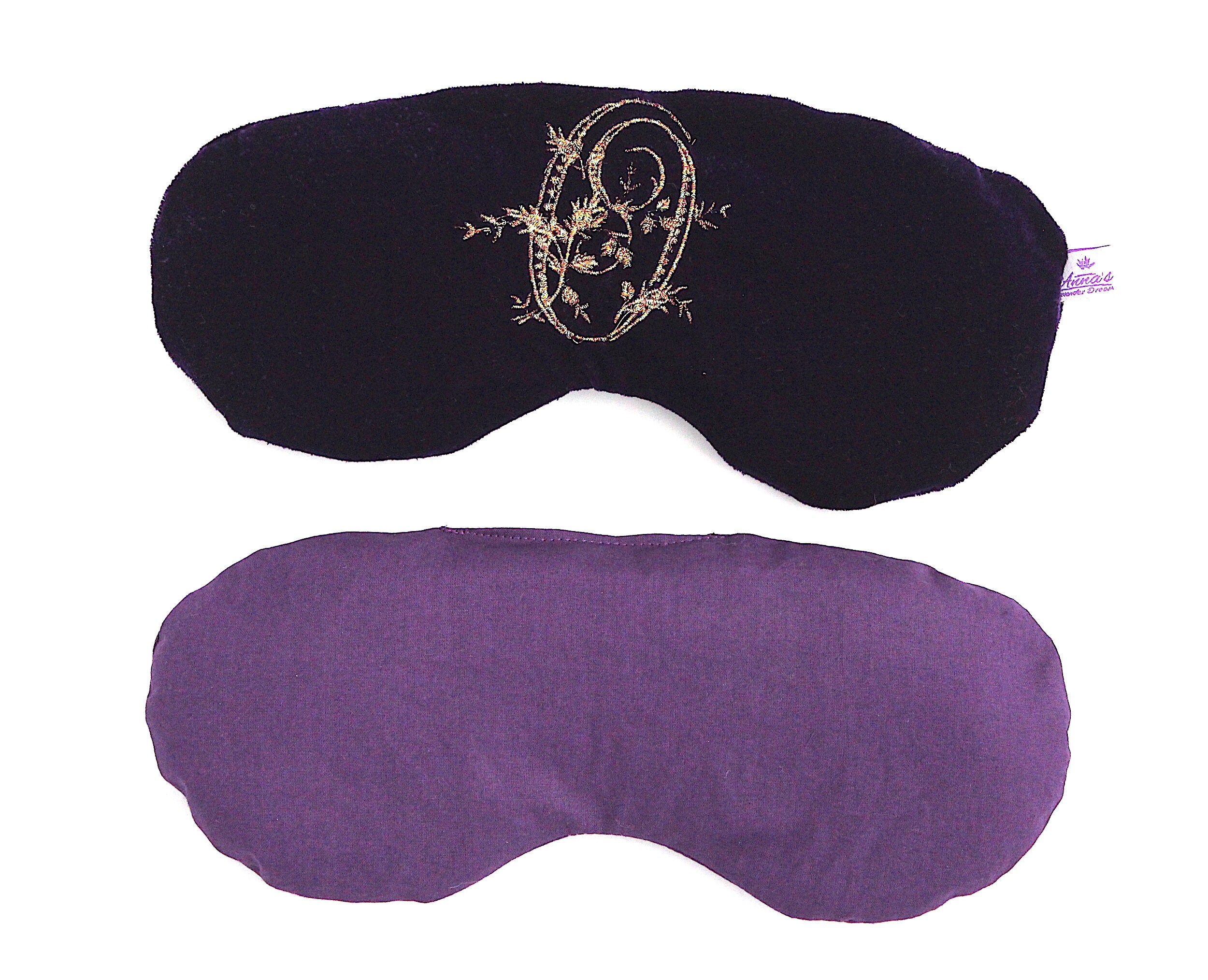 Personalized Lavender Eye Pillow Micro Velvet With Washable Etsy