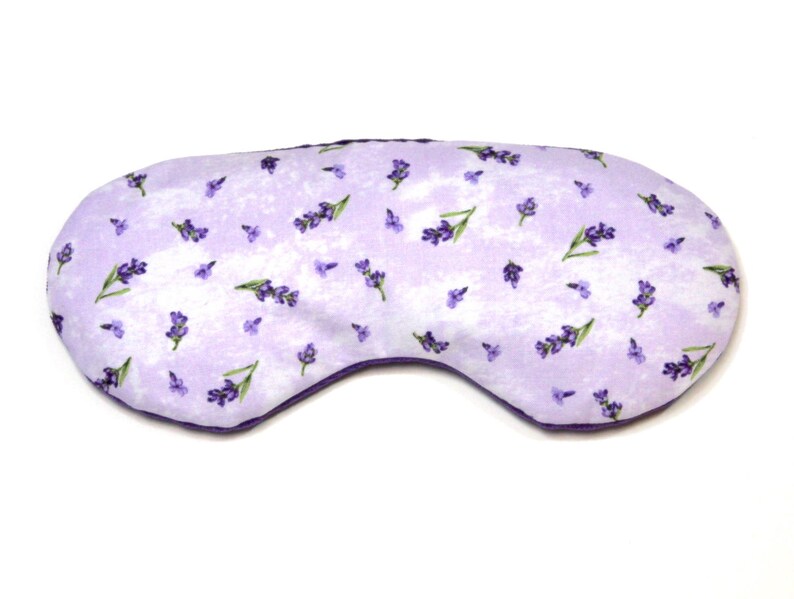 Personalized Relaxing Lavender Eye Pillow Lavender Print Etsy Denmark