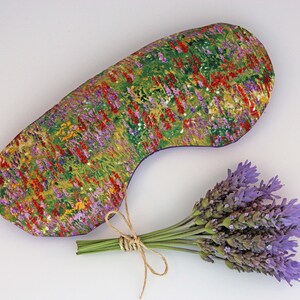 Relaxing Lavender Eye Pillow Flowers Aromatherapy Yoga pillow Organic Herbal Pillow Gift for Mother Spa Gift