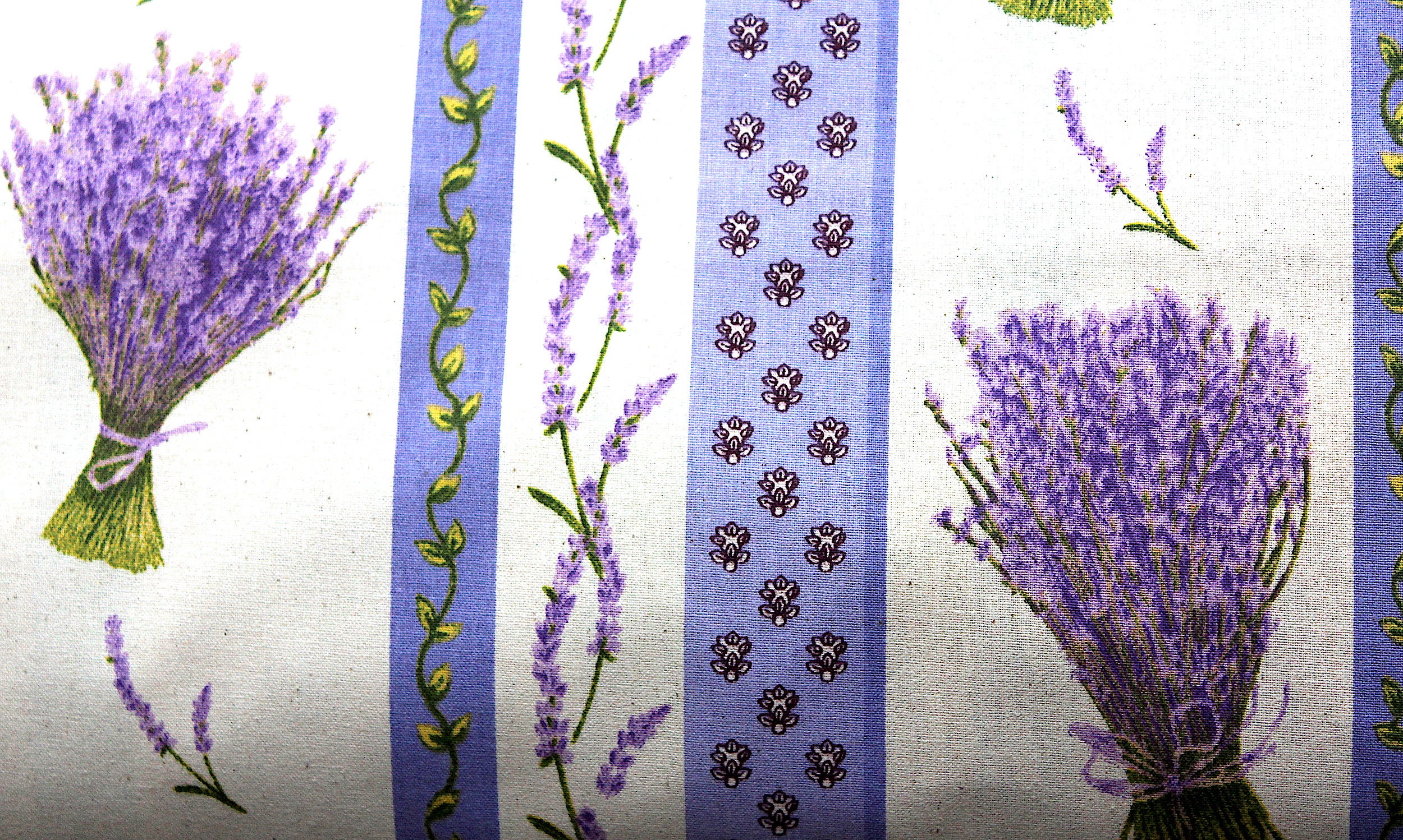 Lavender Print Fabric Lavender Bundle Fabric by the Yard Etsy