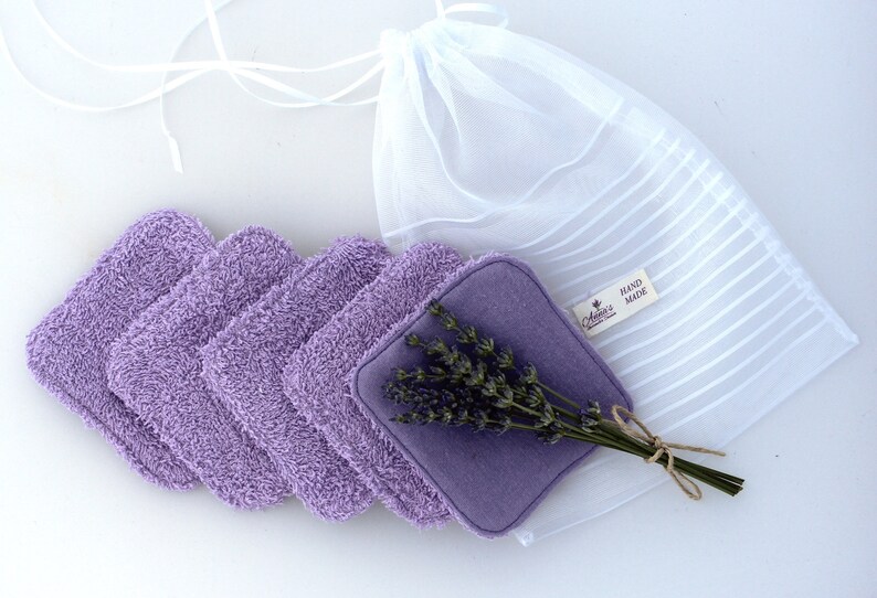 Personalized Reusable Cotton Rounds Cotton Pads With Washing Etsy