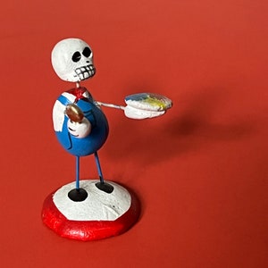 Diego Rivera Calavera Day of the Dead Decoration SOLD INDIVIDUALLY // Dia de los Muertos Miniatures for Altar