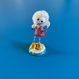 Roller Derby Calavera Day of the Dead Decoration SOLD INDIVIDUALLY // Dia de los Muertos Miniatures for Altar