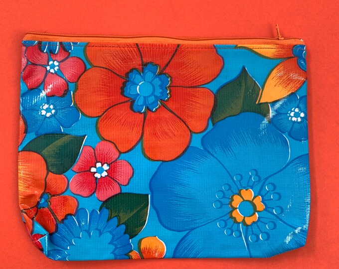NEW Handmade Mexican Oilcloth Zipper Pouch / Reusable Snack Etsy