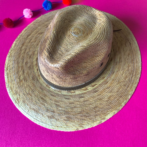 Oaxaca Palm Handwoven Sombrero Hat With 