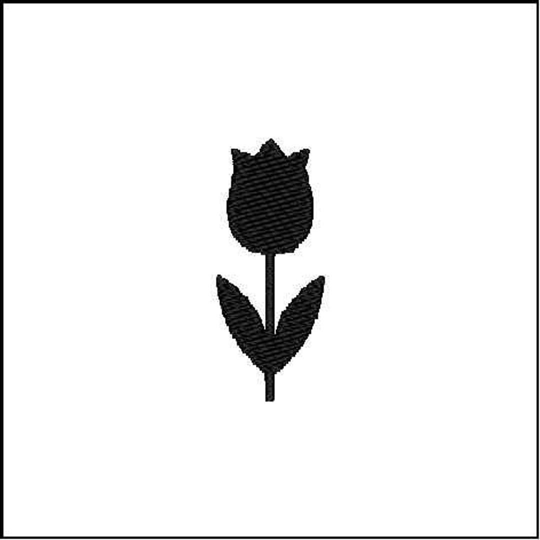 Tulip- A Digital File Download for Machine Embroidery - Etsy