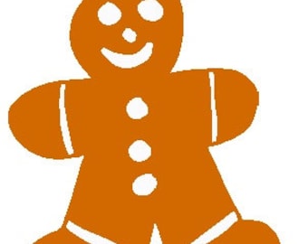 Ginger Bread Man Digital Download for Embroidery