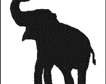 Elefante 1 - scaricare un File digitale immediata per ricamo a macchina